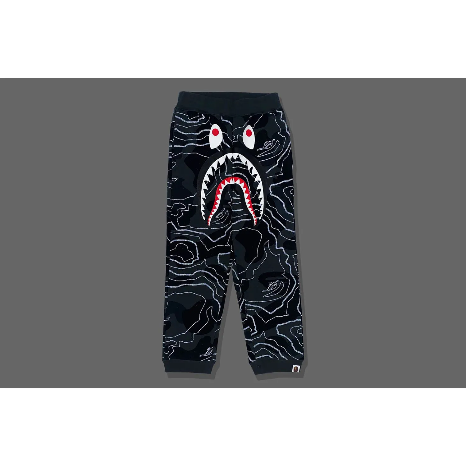 LAYERED CAMO SHARK SWEAT PANTS KIDS