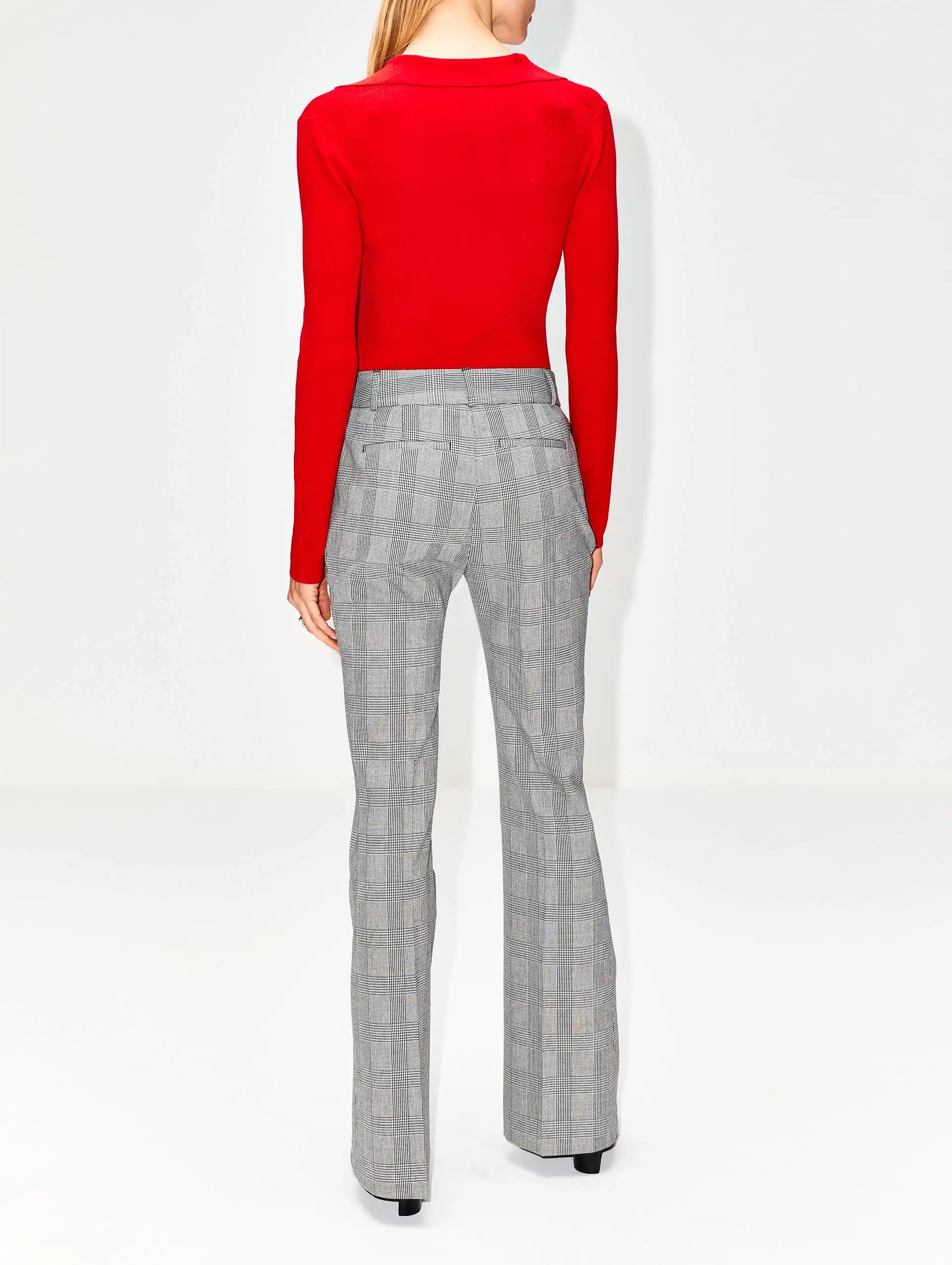 Le High Rise Flare Trouser