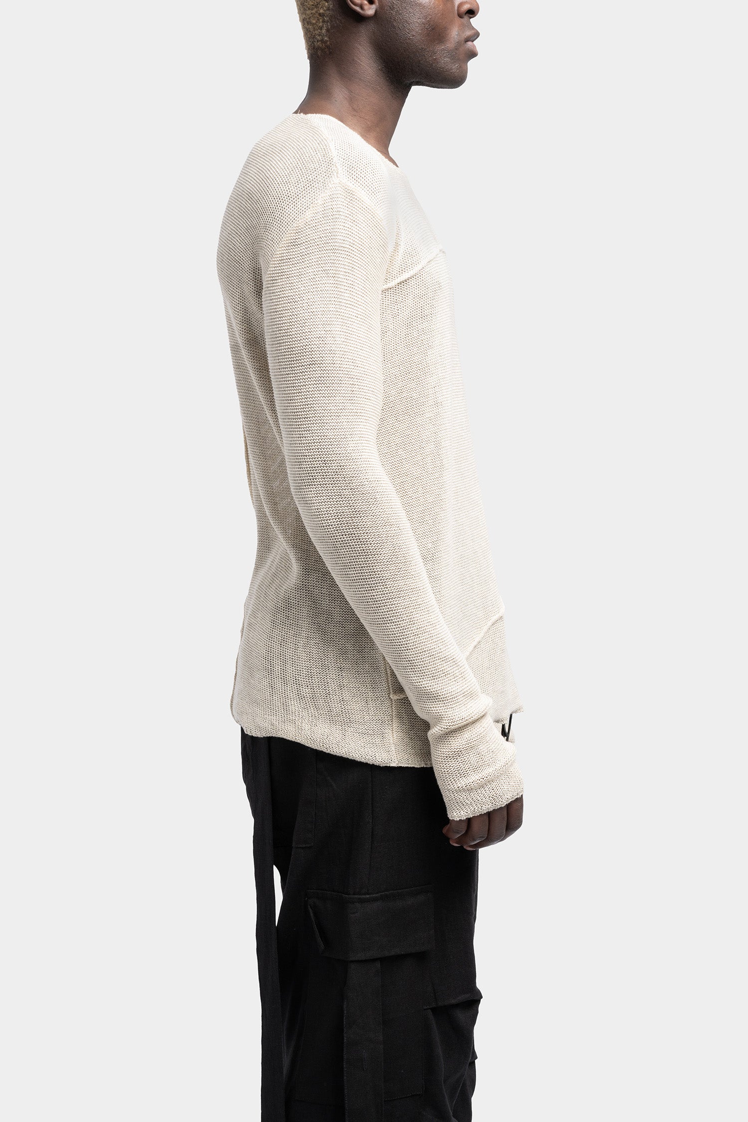 Lightweight knit sweater, Sand