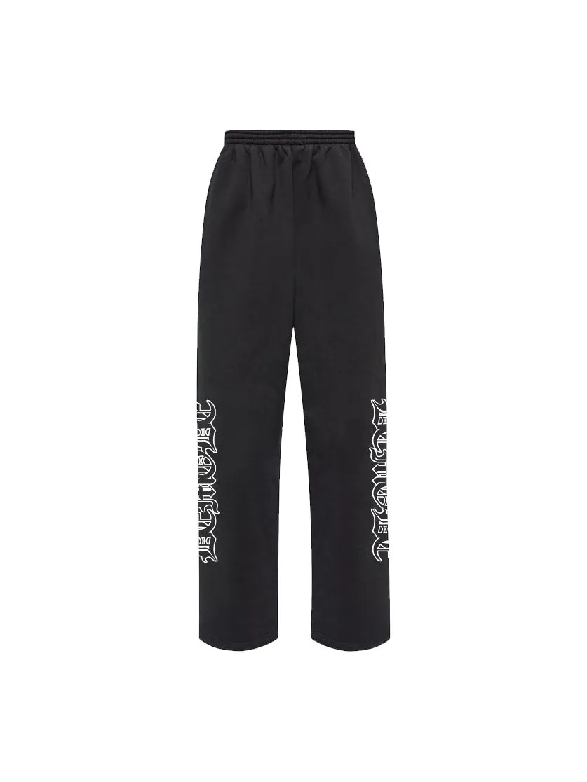 LOGO BLACK SWEATS