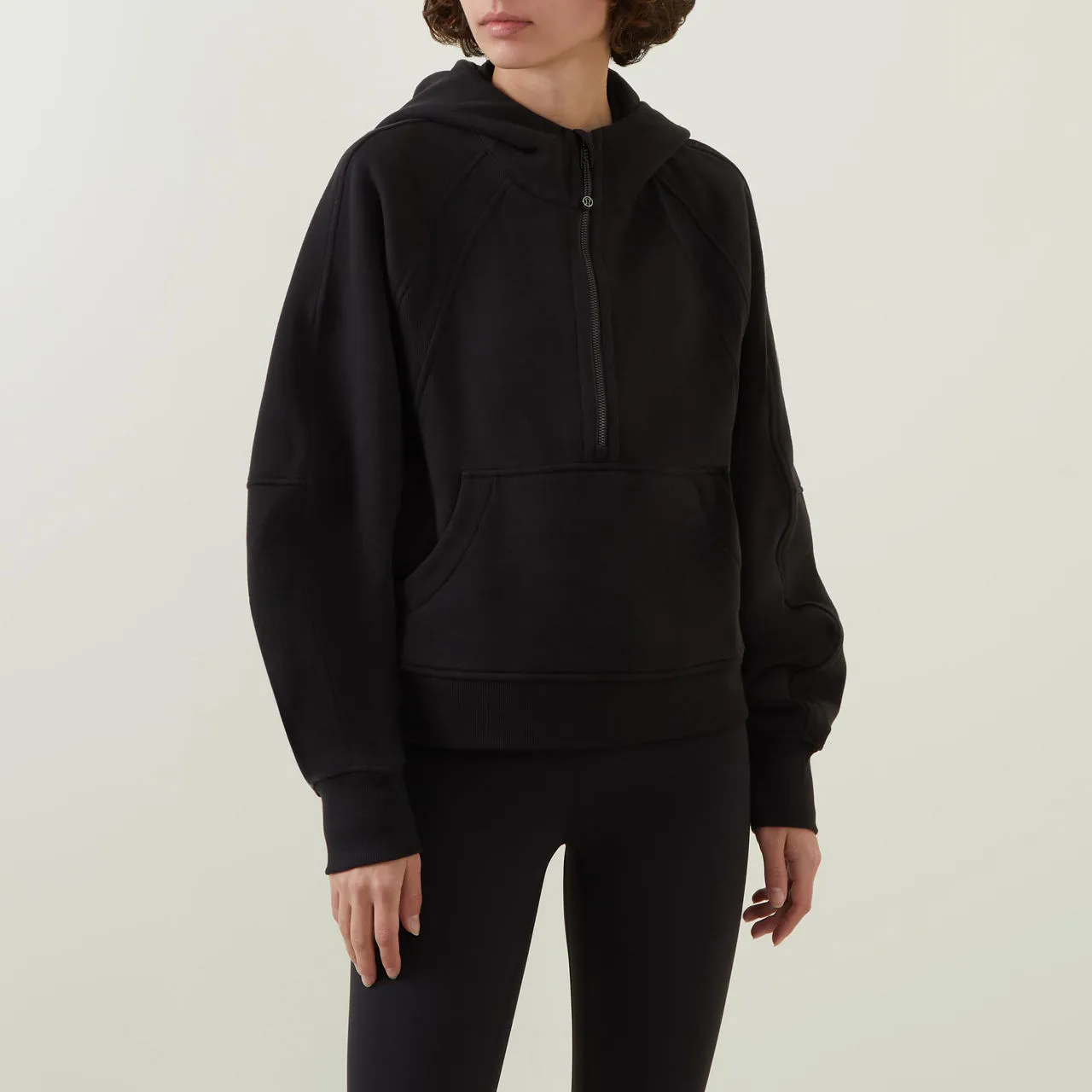 LULULEMON Scuba Oversized Half-Zip Hoodie - Black