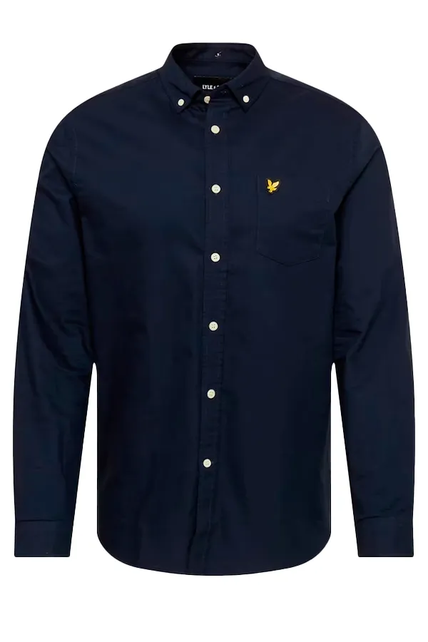 Lyle & Scott Oxford Shirt Regular Navy