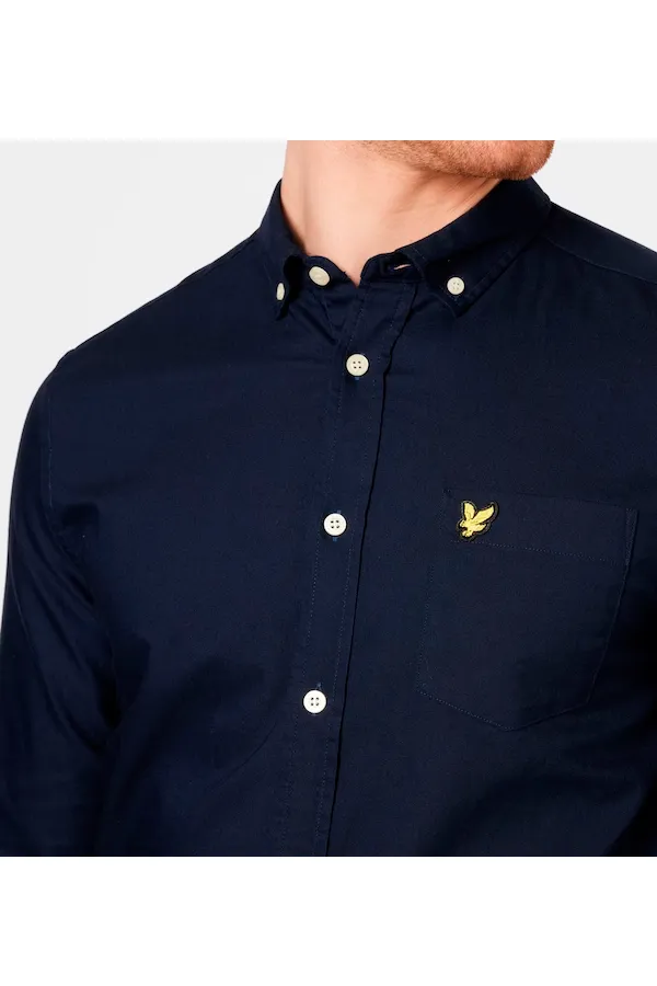 Lyle & Scott Oxford Shirt Regular Navy