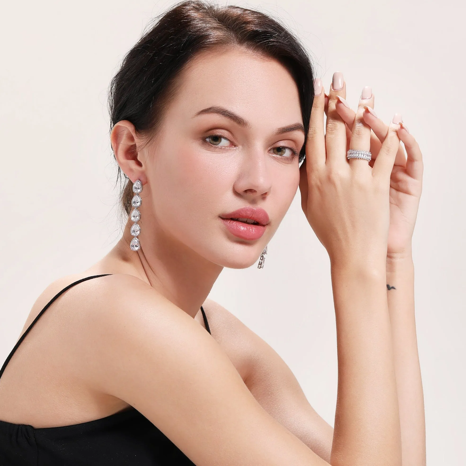 Madeline Long Drop Earrings