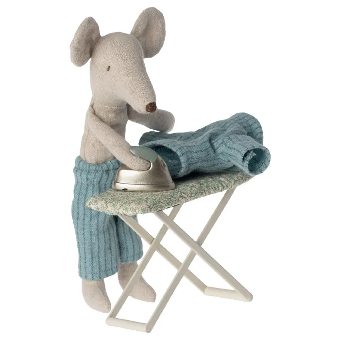 Maileg Toys Mouse Miniature Iron And Ironing Board