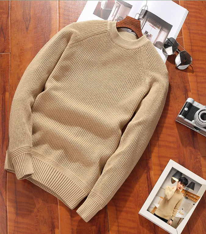 Men's crew-neck sweater