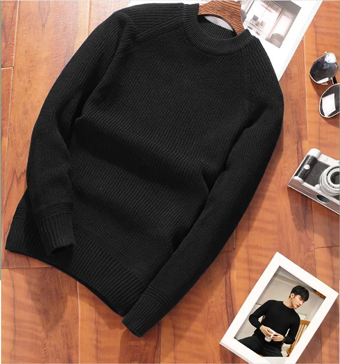 Men's crew-neck sweater