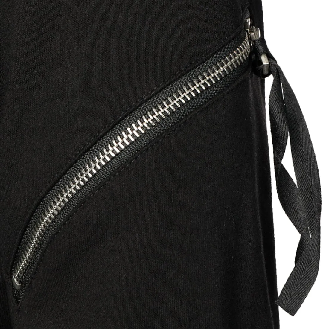 Men's Punk Irregular Splice Zipper Hoodies