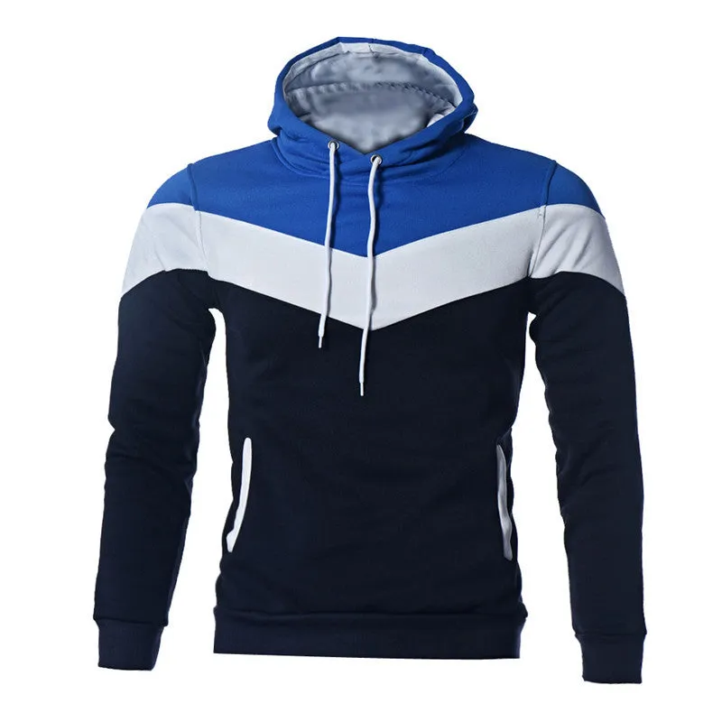 Men's Sportswear Slim Hoodies Warm Hooded Sweatshirt Sudaderas Hombre Chandal Hombre