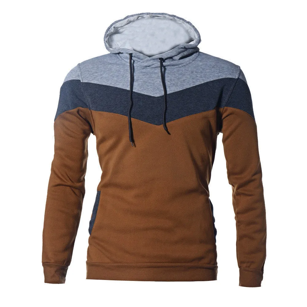 Men's Sportswear Slim Hoodies Warm Hooded Sweatshirt Sudaderas Hombre Chandal Hombre