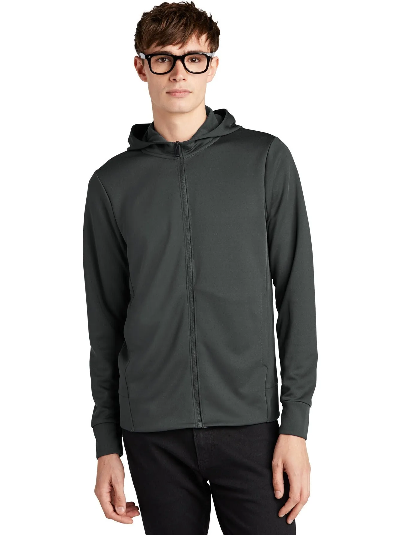 Mercer+Mettle Double-Knit Full-Zip Hoodie