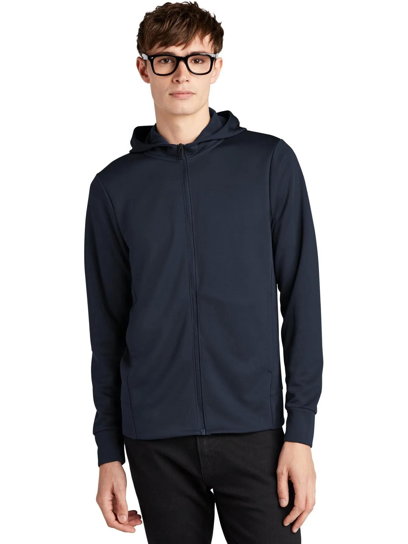 Mercer+Mettle Double-Knit Full-Zip Hoodie