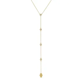 Mini Hamsa Lariat