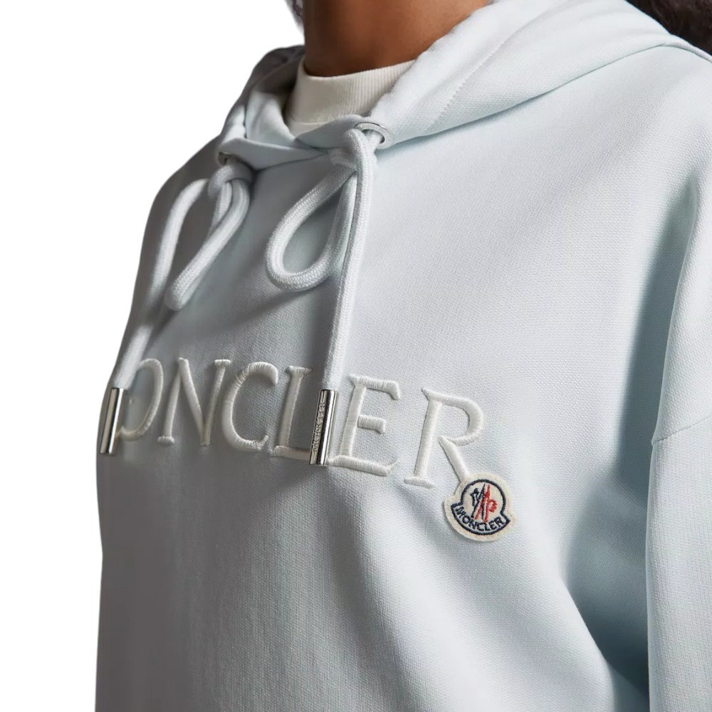 MONCLER  |Embroidered Logo Hoodie