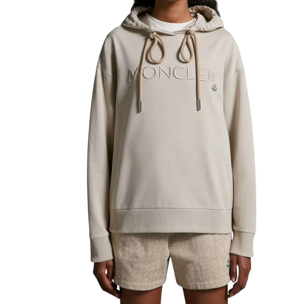 MONCLER  |Embroidered Logo Hoodie