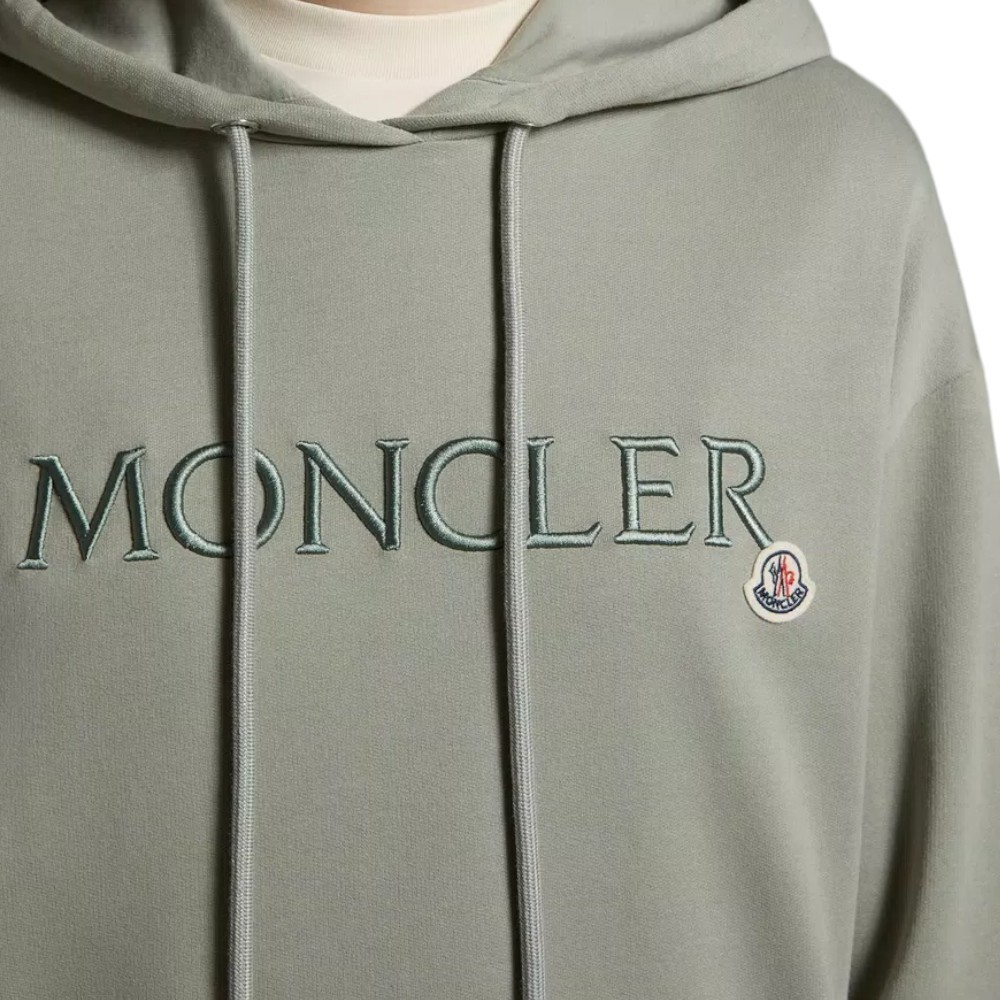 MONCLER  |Embroidered Logo Hoodie