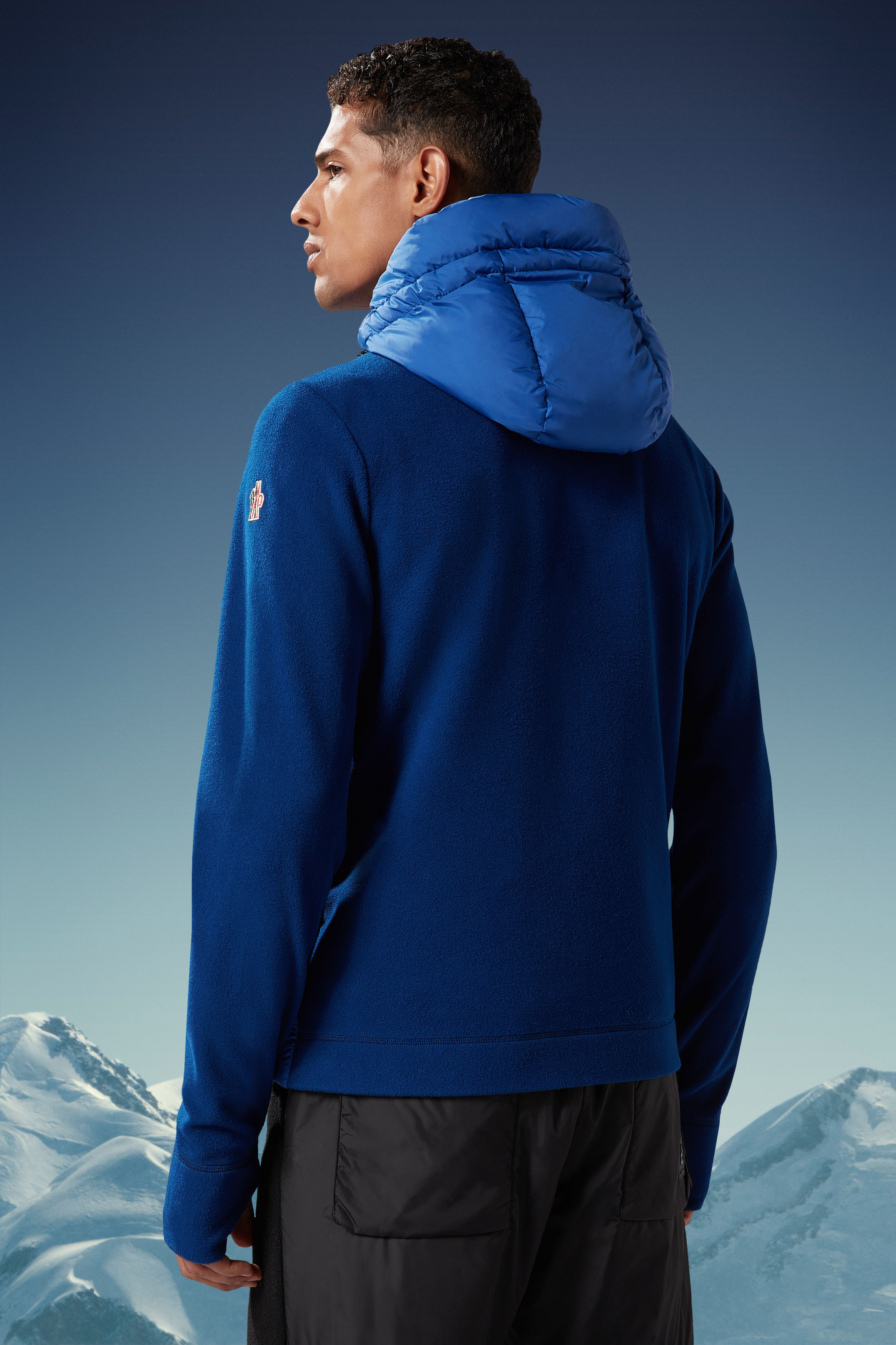 MONCLER  |Padded Fleece Hoodie