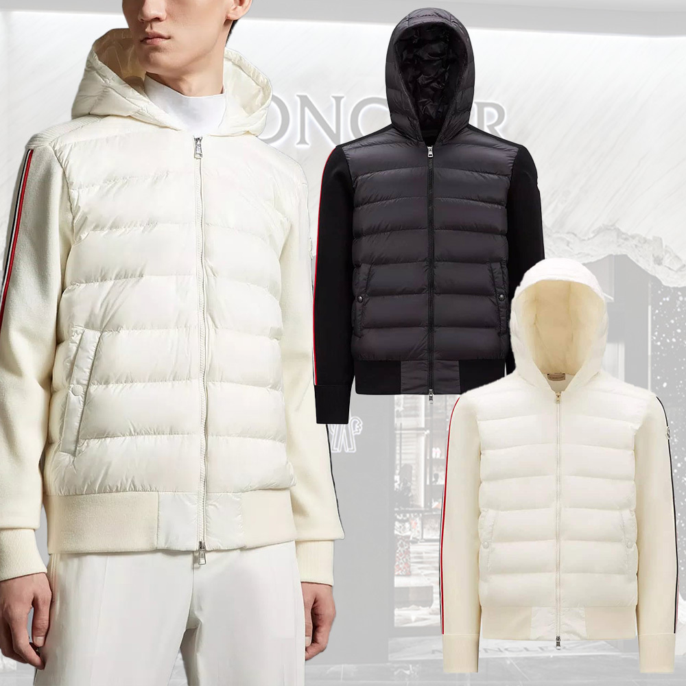 MONCLER  |Padded Wool Hoodie