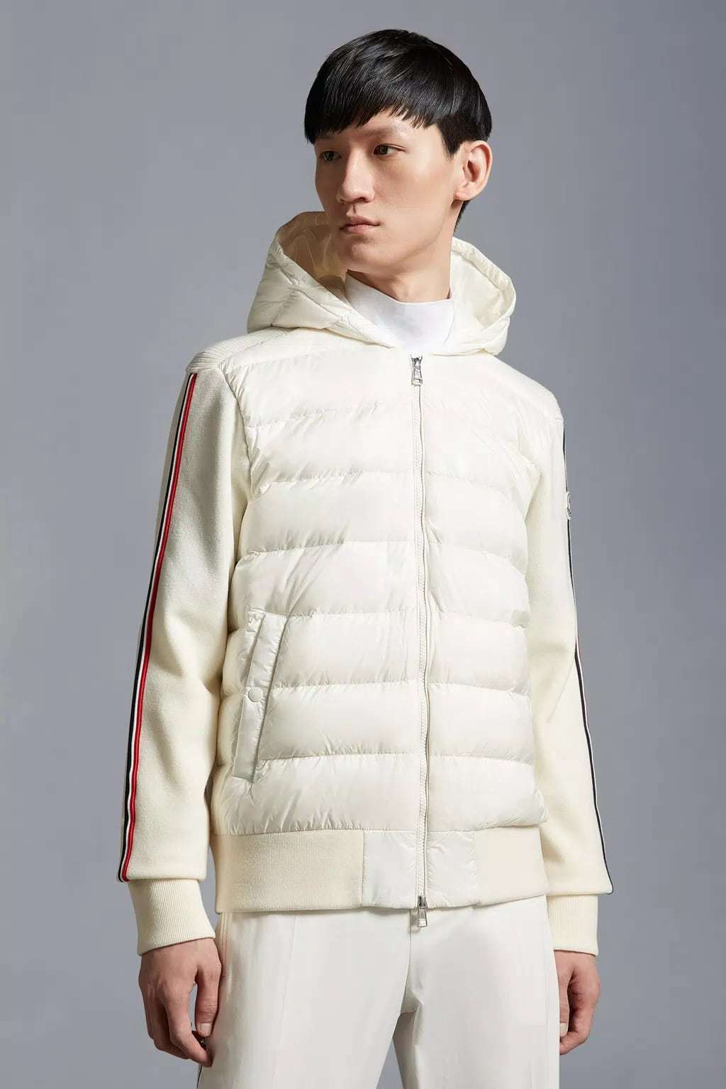 MONCLER  |Padded Wool Hoodie