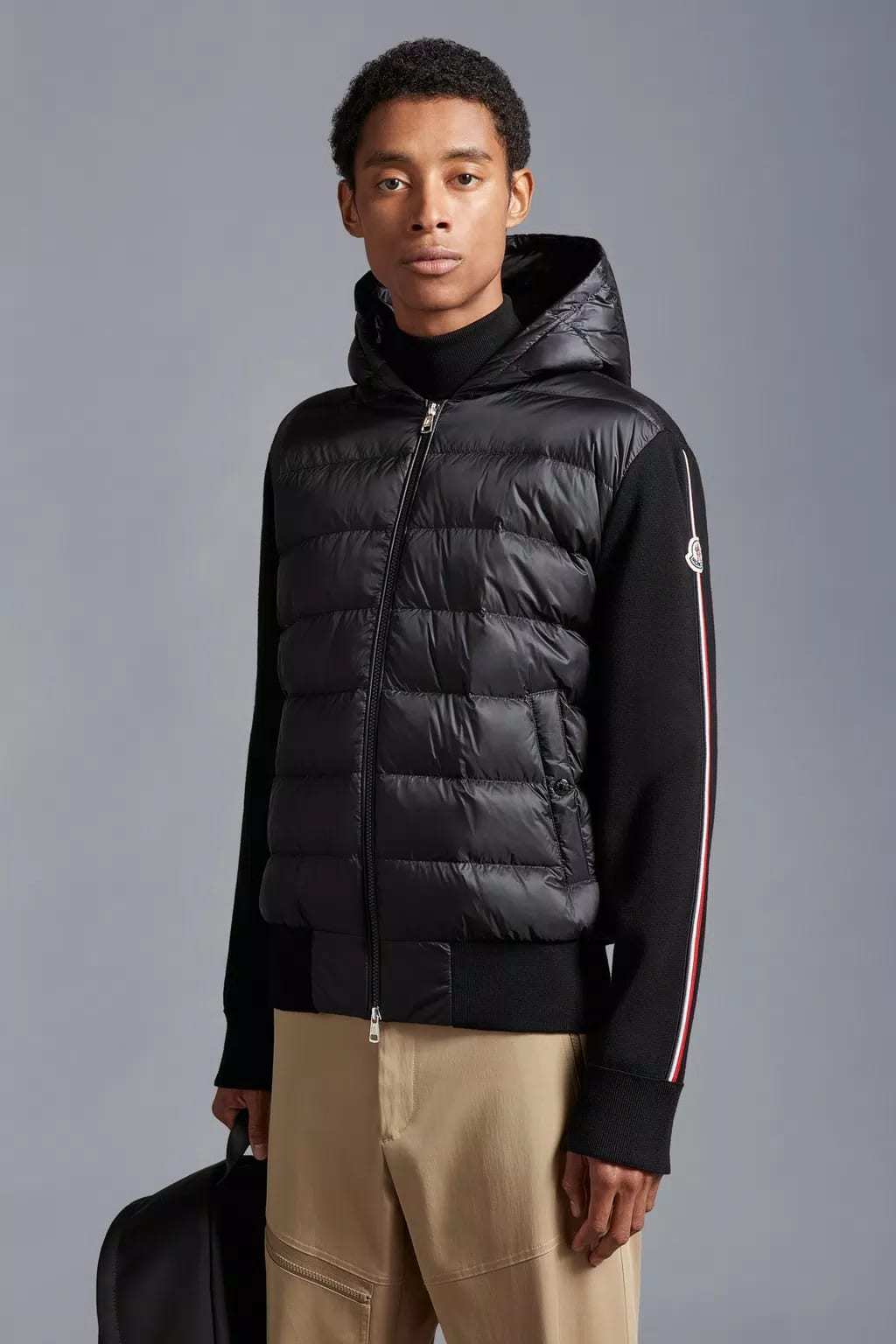 MONCLER  |Padded Wool Hoodie