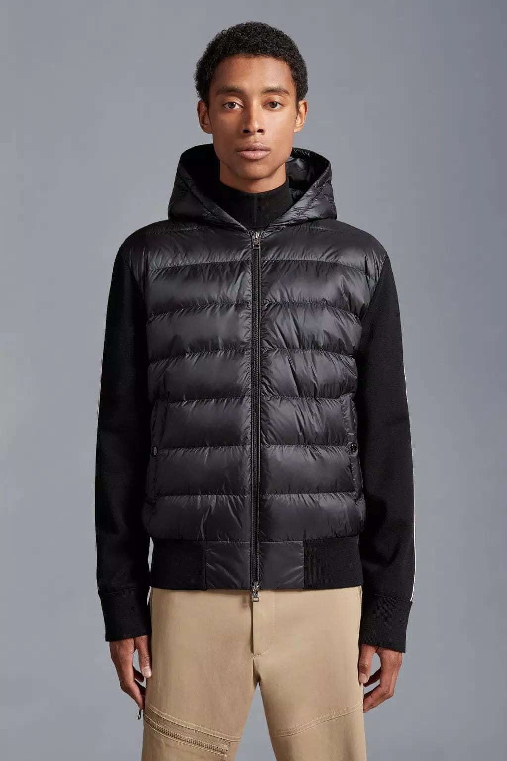 MONCLER  |Padded Wool Hoodie