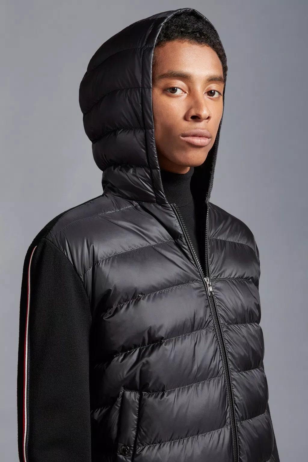 MONCLER  |Padded Wool Hoodie