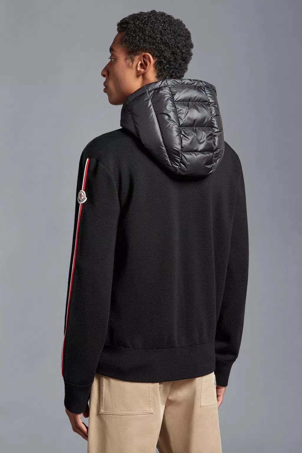 MONCLER  |Padded Wool Hoodie