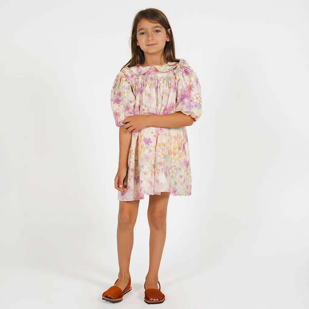 Morley Child Girl Uriella Dress Suzan Rose Pink Floral Print