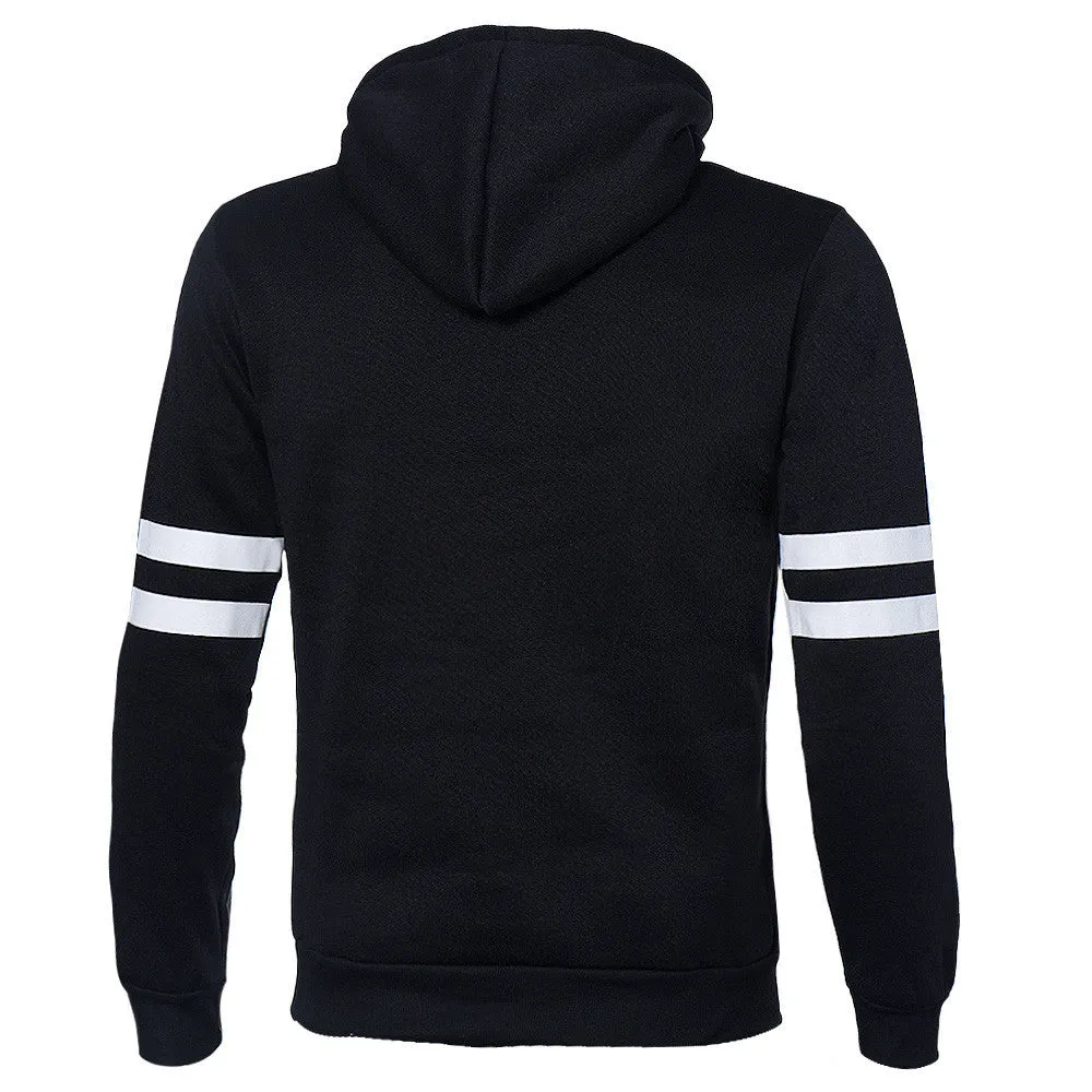 Multi-Colors Man' Long Sleeve Hoodie Hooded Sweatshirt Tops Jacket Coat Outwear Sudaderas Hombre Chandal Hombre