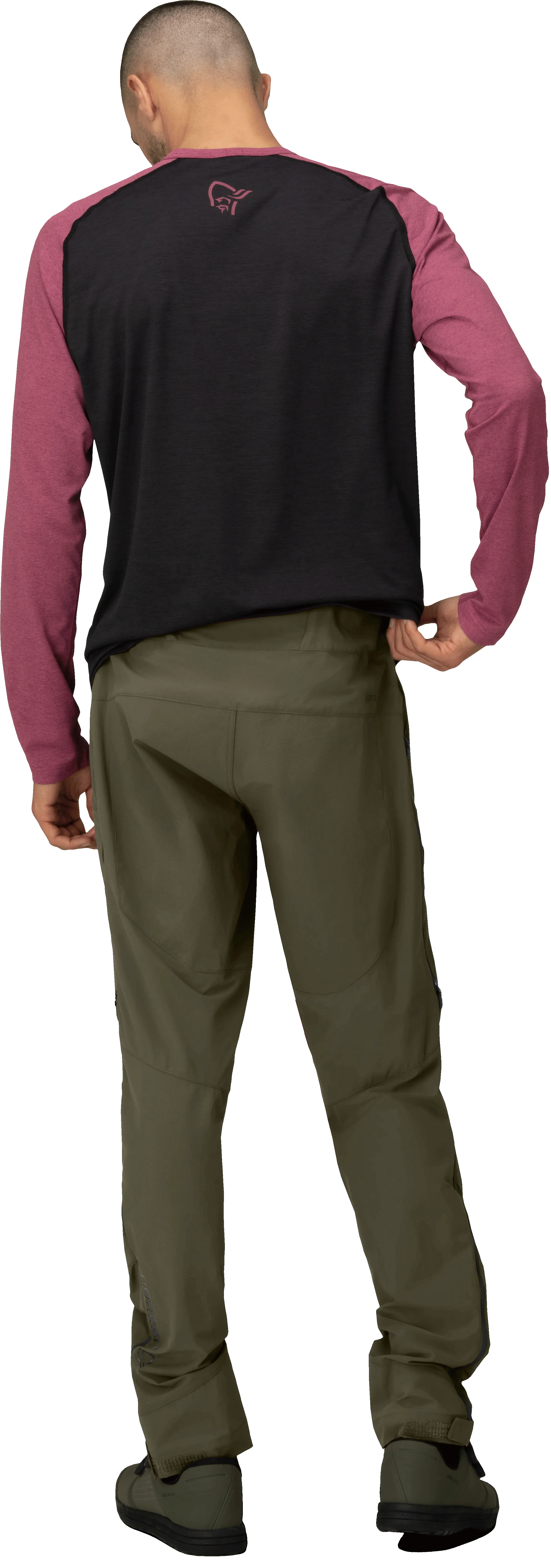 Norrøna Men's Fjørå flex1 Pants Olive Night | Buy Norrøna Men's Fjørå flex1 Pants Olive Night here | Outnorth