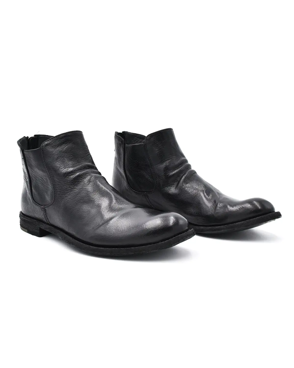 Officine Creative Lexicon Low Black Ankle Boot