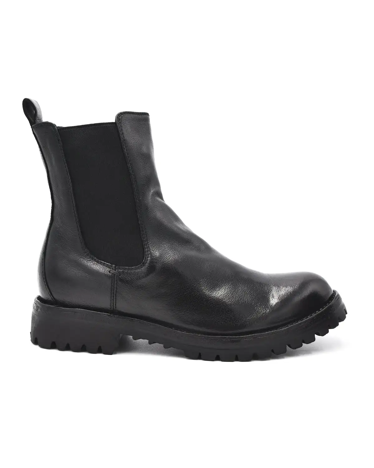 Officine Creative Loraine Black Lug Sole Chelsea Boot