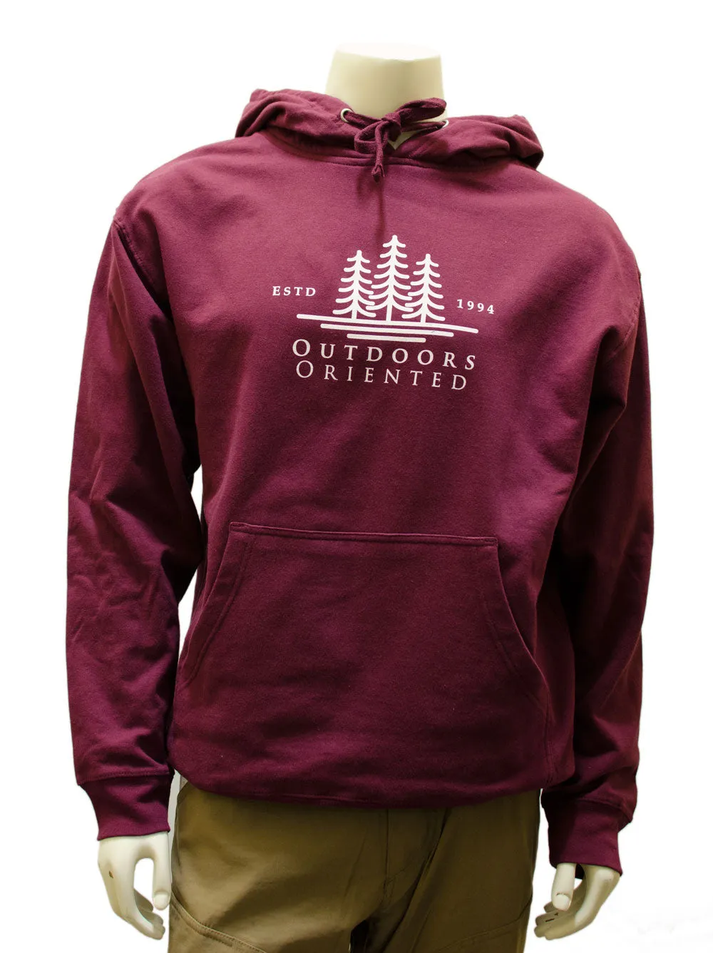 Outdoors Oriented Three Trees Hoodie - Unisex