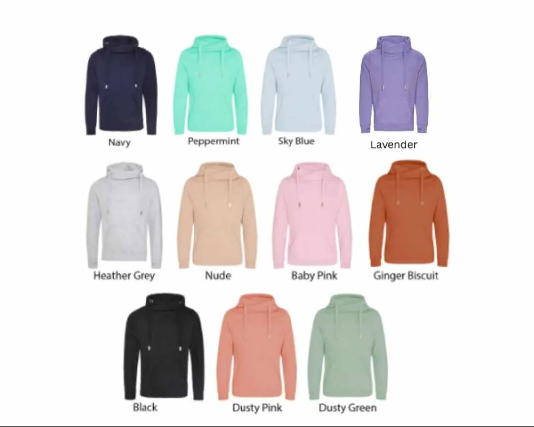 Personalised Cross-Neck Hoodie - Show Jumper Design