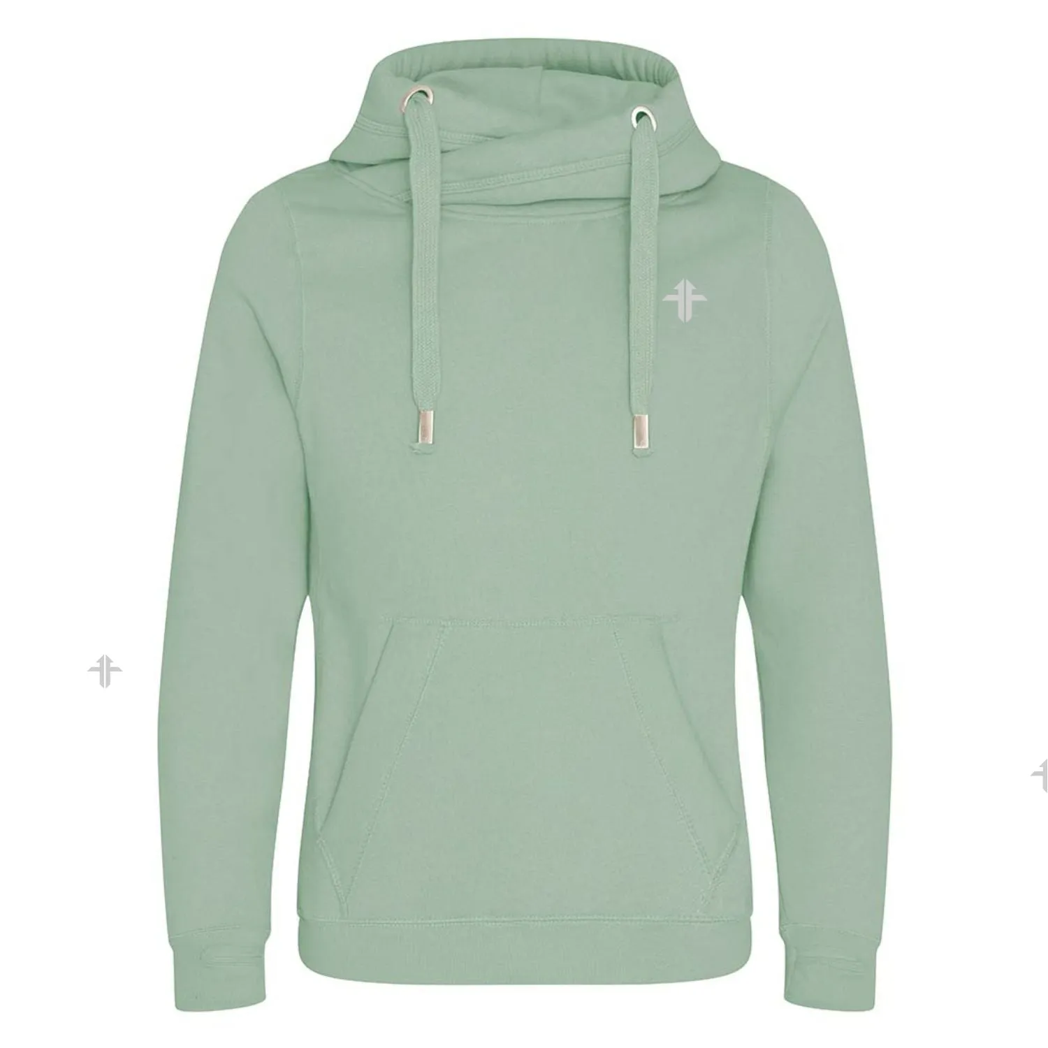 Personalised Cross-Neck Hoodie - Vaulting Design