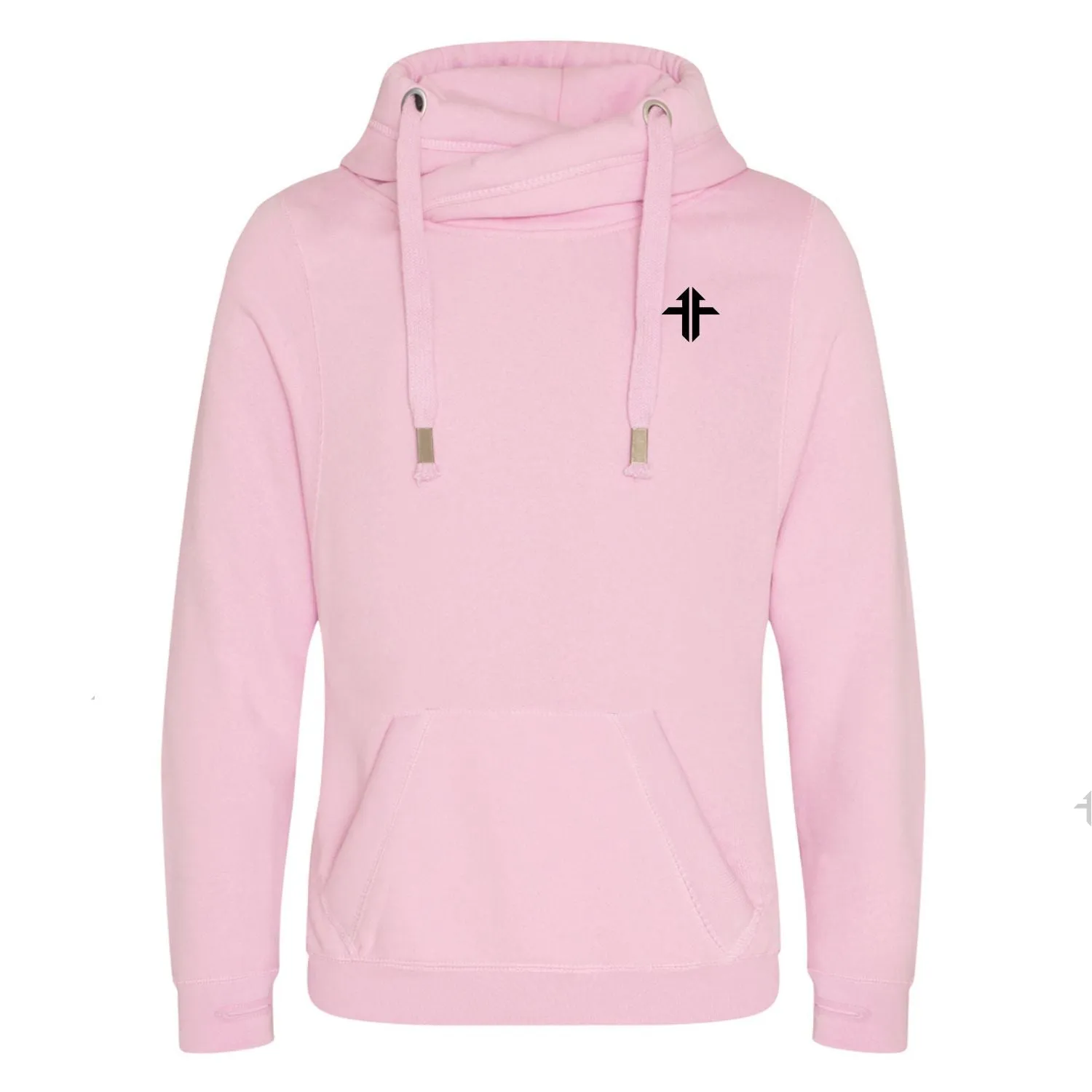 Personalised Cross-Neck Hoodie - Vaulting Design