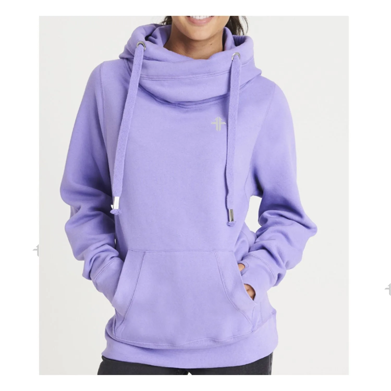 Personalised Cross-Neck Hoodie - Vaulting Design