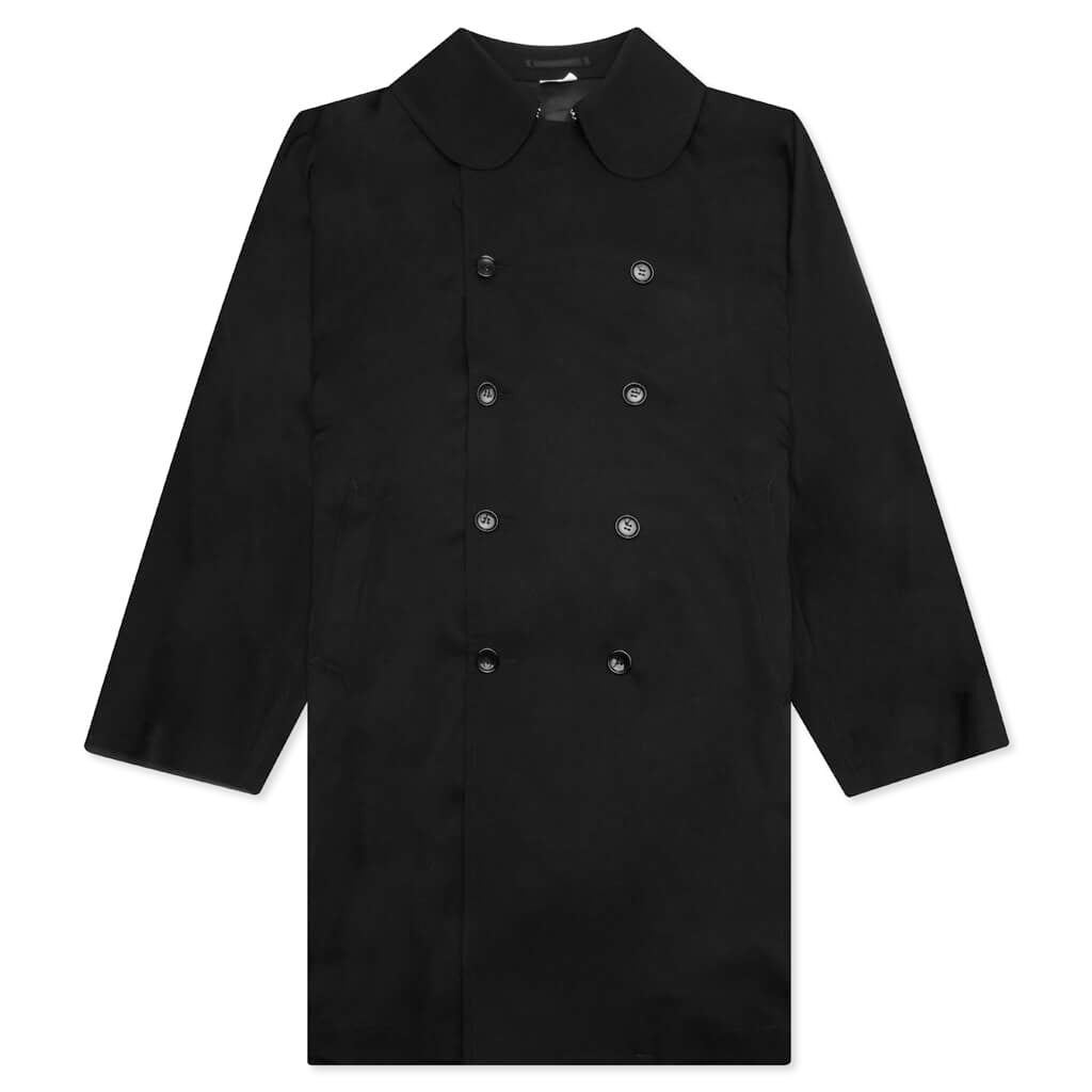 Plus Wool Coat - Black