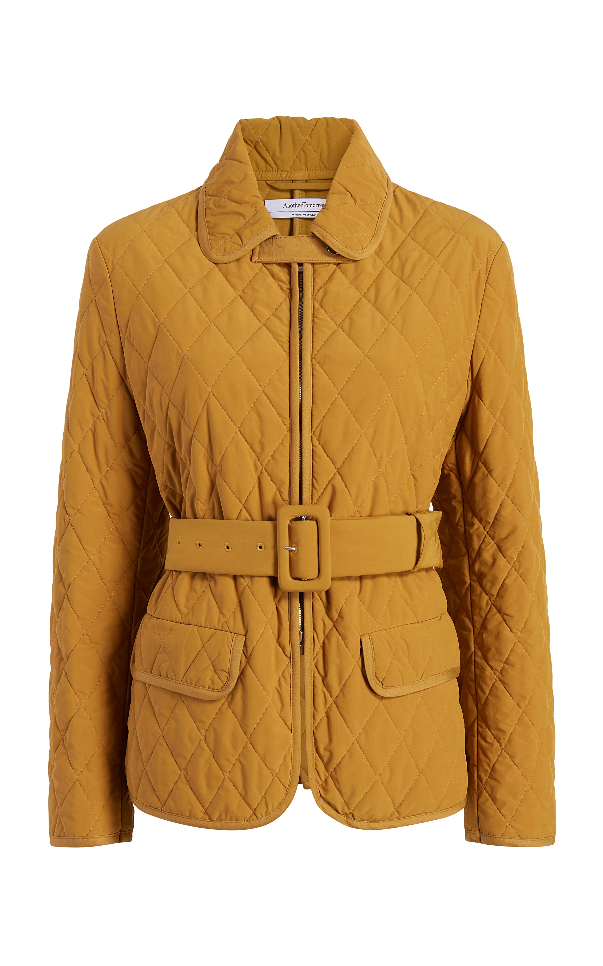 Quilted Belted Jacket