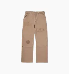 Script Carpenter Mens Pants - Brown