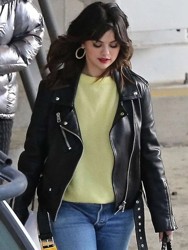 Selena Gomez leather Jacket - New American Jackets