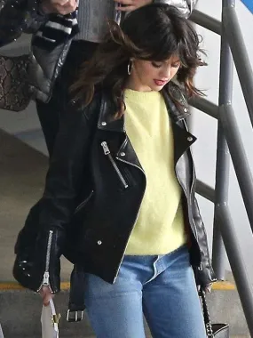 Selena Gomez leather Jacket - New American Jackets