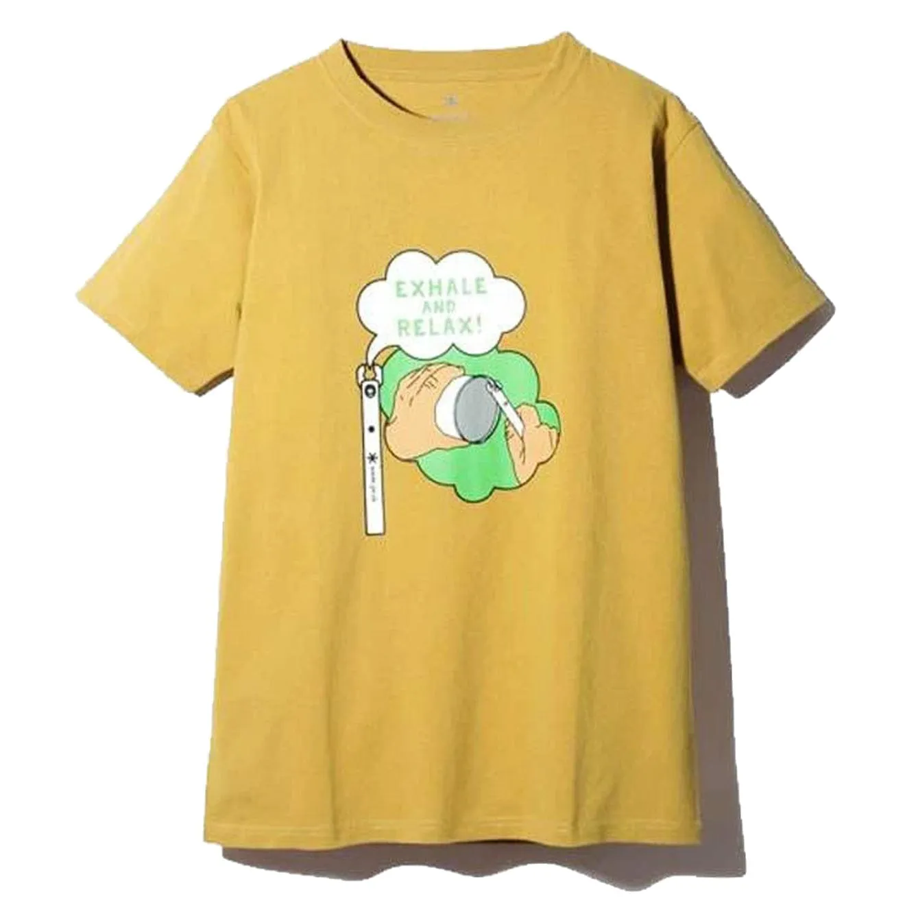 Snow Peak Kuwagata T-Shirt Mustard