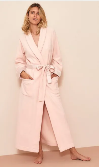 Soft Full Length Fleece Dressing Gown (In stock, 3 day delivery)