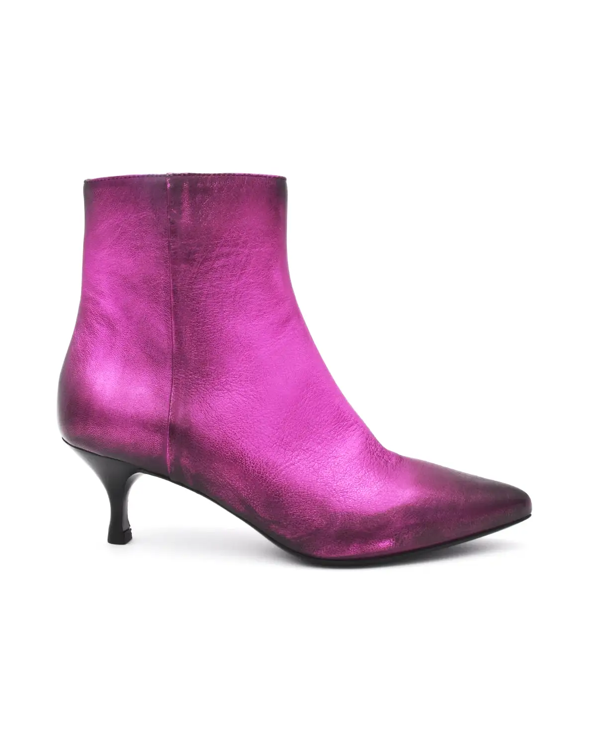 Strategia Pink Kitten Heel Boot