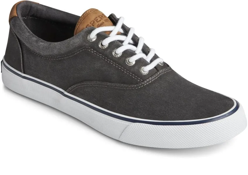 Striper II CVO Black Canvas Lace-Up Sneaker