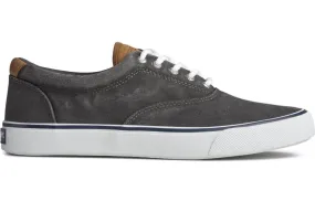 Striper II CVO Black Canvas Lace-Up Sneaker