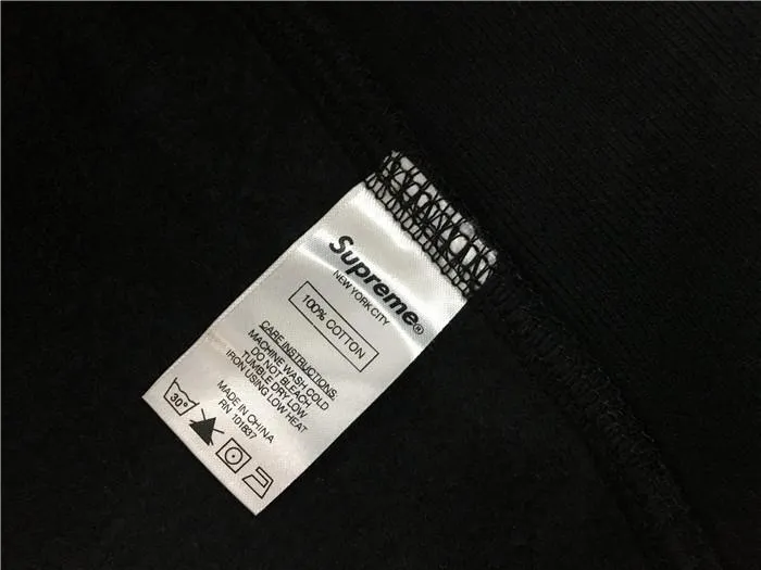 Supreme hoodie box logo sweatshirt -Black