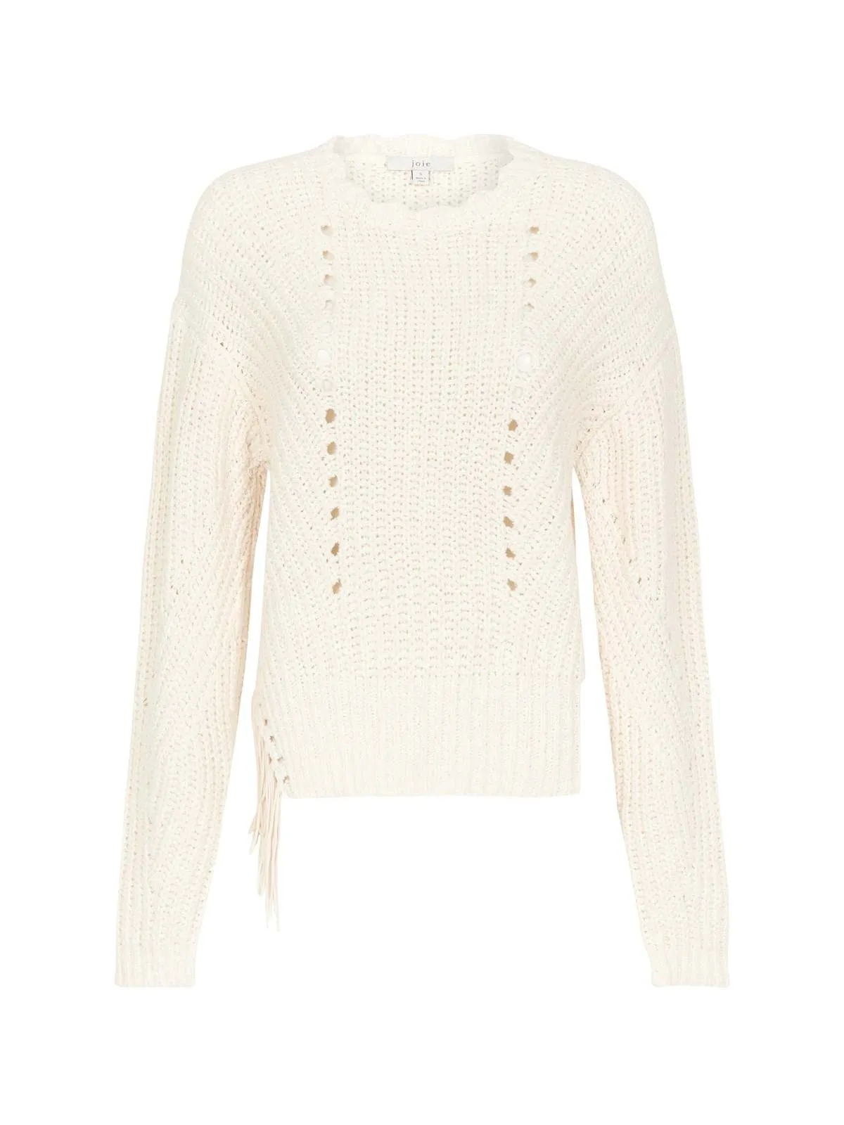 Taelar Crew Neck Sweater - Porcelaine