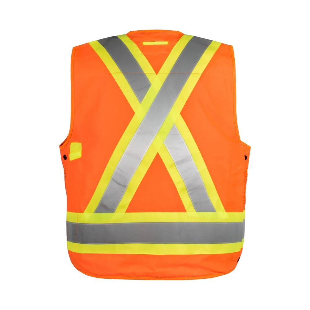 Terra Hi-Vis Surveyor's Vest - Orange 116522OR